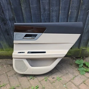 Jaguar XF X260 Rear Door Card Driver Side Beige 2016 - 2024 SALOON - Picture 1 of 2