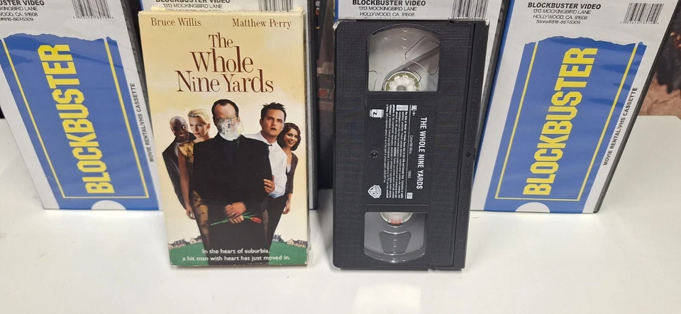 🍿 The Whole Nine Yards VHS Tape Movie Bruce Willis Tested - Image 1 of 1