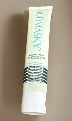New Mudmasky 3 in 1 Formula Melting Mud Cleansing Mask 75ml/2.5oz Full Size BN8 - Image 1 of 4