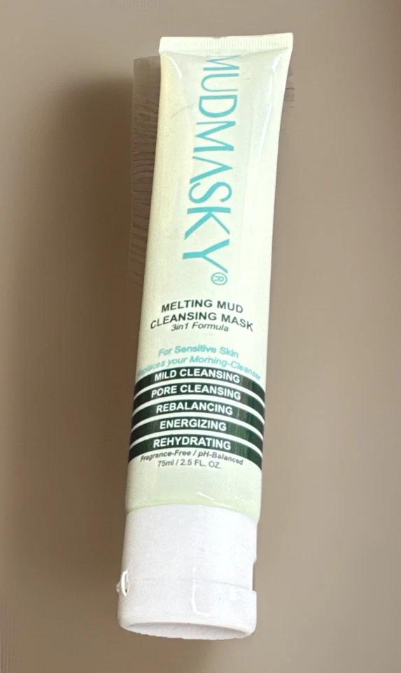 New Mudmasky 3 in 1 Formula Melting Mud Cleansing Mask 75ml/2.5oz Full Size BN8 - Image 1 of 4