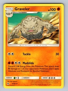 Graveler 34/68 Uncommon Hidden Fates LP - NM Pokemon TCG - Picture 1 of 2