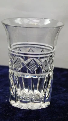 Vintage Tudor Crystal TUD 27 Cut Small Whisky Tumbler Glass Free Delivery - Image 1 of 4