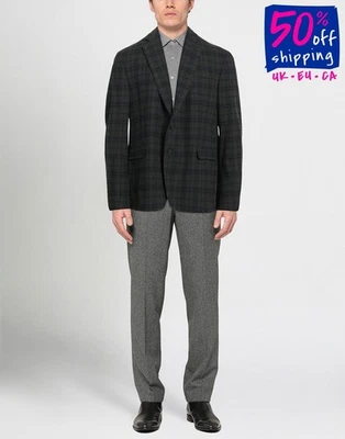 RRP €810 PAL ZILERI LAB Blazer Jacket IT48 US38 M Wool Blend Made in Portugal - Image 1 of 4