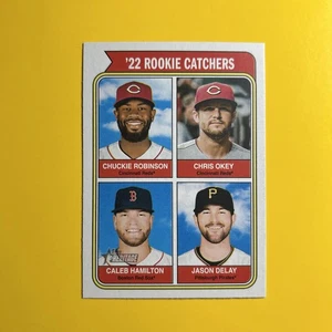 🐶 2023 Topps Heritage Short Print 22' Rookie Catchers #500 - Picture 1 of 2