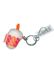 Limited edition Dunkin Ice Coffee Cup Soft Keychain - Picture 1 of 1