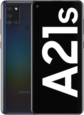 Samsung Galaxy A21s Dual Sim Android Smartphone 32GB Schwarz Black - Hervorragen - Bild 1 von 4