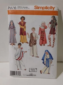 Disfraces para niños y niñas Simplicity Patterns #2976 Andrea Schewe 2008 talla A - Imagen 1 de 3
