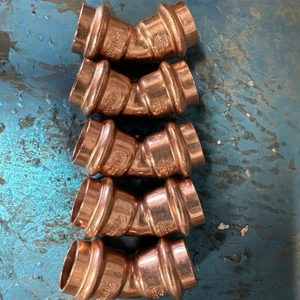 5. Copper Propress 3/4" Copper 45° Fittings - Picture 1 of 1