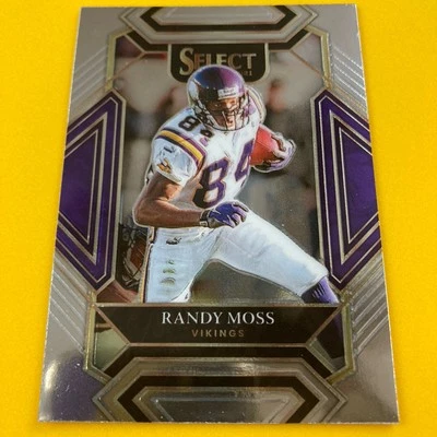 Randy Moss 2021 Panini Select Club Level Card #237 Minnesota Vikings - Image 1 of 2