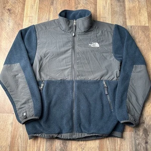 The North Face Denali Jacket Boy's Large Blue Fleece Zip Pockets Polartec 6010 - Picture 1 of 14