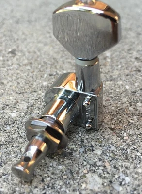 Guitarra Squier by Fender Single Cromo Dos Pin Máquina de Afinación Sintonizador Repuesto Foto 1 de 2