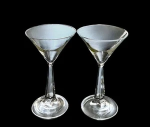 Set 2 Bicchieri Martini Cristal D'Arques Grand Noblesse 7" Trasparenti Ottimi - Foto 1 di 8
