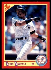 1990 Score Jesse Barfield Baseball Cards #222
