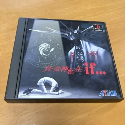 Shin Megami Tensei if PS1 Atlas Sony PlayStation 1 From Japan japanes - Image 1 of 4