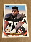 1993 Topps DAN FOOTMAN RC #449 football card ~ Cleveland Browns rookie