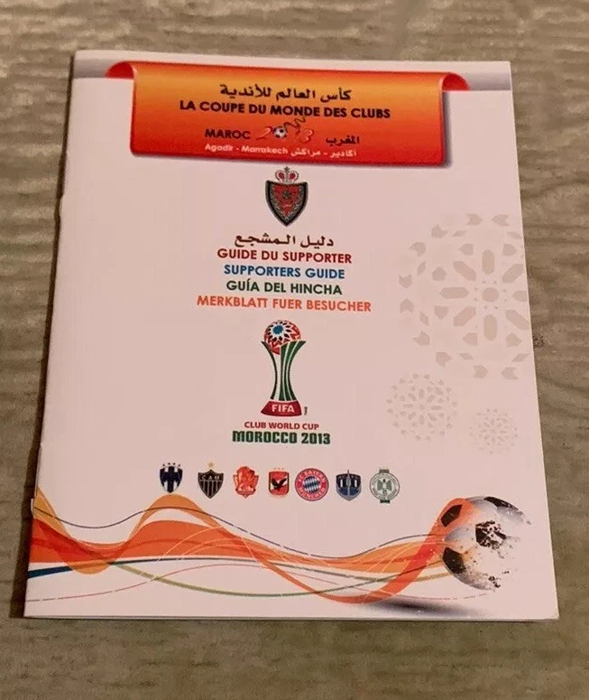 Programm FIFA Club WM 2013 Marokko FC Bayern München Minero Raja Casablanca - Bild 1 von 1