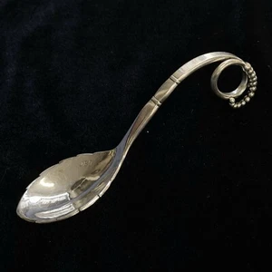 Georg Jensen Sterling Silver Nut Spoon in Pattern 'Ornamental No. 41' - Picture 1 of 6
