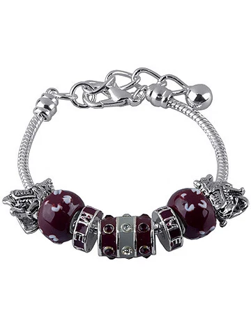 New Texas A&M Aggies 7 Charm Bracelet, Gift for Her Mom Cover
