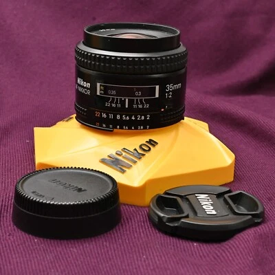 ОБЪЕКТИВ NIKON NIKKOR AF 2/35 СДЕЛАНО В ЯПОНИИ/ОТЛИЧНОЕ СОСТОЯНИЕ/ДЕШЕВО - Изображение 1 из 4