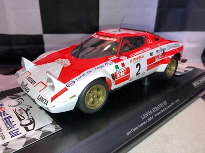 1:18 Minichamps 155 741702 Lancia Stratos HF #2 Winner Rallye Tour de Corse 1974 - Image 1 of 4