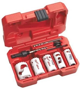 Milwaukee 49-22-4138 8 Stück Lochplanier Klempner Lochsäge Kit, Neu - Bild 1 von 1