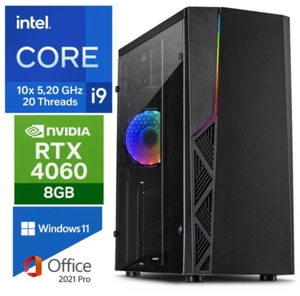 Monster Gaming PC - Intel Core i9 | 64GB RAM | 2TB SSD | Nvidia RTX 4060 8GB - Bild 1 von 10