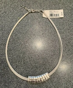 NEW Napier 18 inch Necklace Basketweave pendent MSRP $24 - Picture 1 of 10