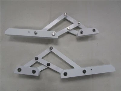 BISAGRA ASIENTO CUBO FUNDA BLANCO ACERO INOXIDABLE (JUEGO DE 2) Foto 1 de 4