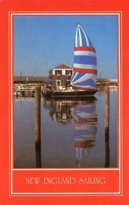 New England Sailing, UNP, EN MUY BUEN ESTADO -- POSTAL - Imagen 1 de 2