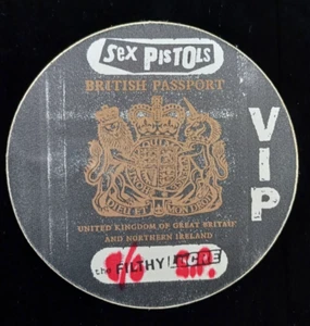 SEX PISTOLS VIP STICKY PASS - Bild 1 von 2