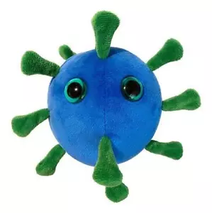 Giant Microbes SARS Original Plush Soft Toy Educational Gift 14cm - Picture 1 of 1