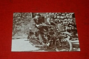 HOBART MOTORRAD V TWIN HARRY FASS Kent 1915 NOSTALGIE SAMMLER POSTKARTE - Bild 1 von 2