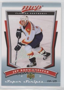 2007-08 Upper Deck MVP Super Scripts /25 Jay Bouwmeester #193