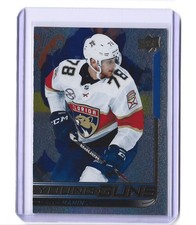 2018-19 Upper Deck - Young Guns Speckled Rainbow Foil #206 Maxim Mamin (RC)