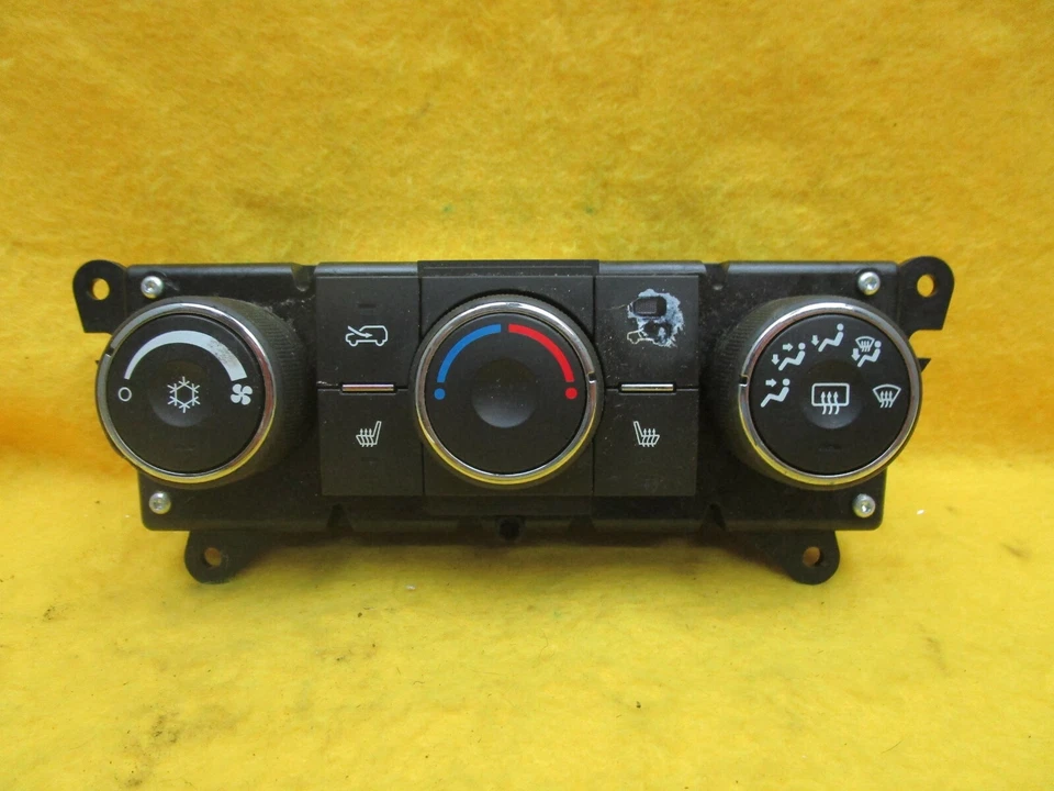 Pontiac Torrent GXP 2008 AC interruptor de control climático temperatura calor PN 25863024 Foto 1 de 4