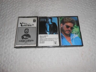 LOT OF 3 WILLY CHIRINO AUDIO CASSETTE TAPES ( Tested ) - Image 1 of 4
