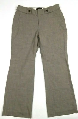 BANANA REPUBLIC Women's Pants Sz 8 Gray Jackson Fit Stretch Wool Lined - Image 1 of 4