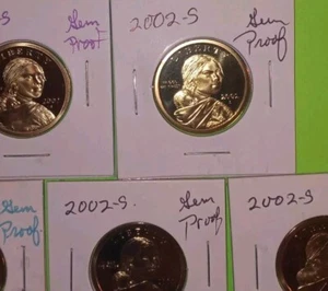 2002 S GEM Proof One Native Dollar Sacagawea America Soaring Eagle Sweet Babes - Picture 1 of 8