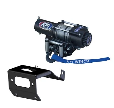 Kit de cabrestante KFI 3000 lb para Honda Rancher 350 y 400 2000-2007 Foto 1 de 4