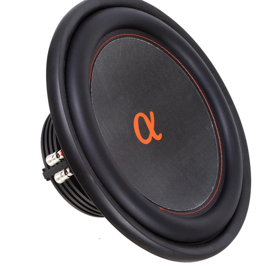 Alphasonik 12" Subwoofer 1500 Watts Max 4 Ohm Neuron 400 Series NSW412 Single