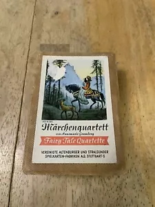 Vintage Spielkarten-Fabriken Card Game Marchenquartett (Fairy Tale Quartette) - Picture 1 of 8
