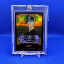 2004 Bowman Chrome BDP14 Zack Greinke Gold Refractor /50 RC Rookie Year