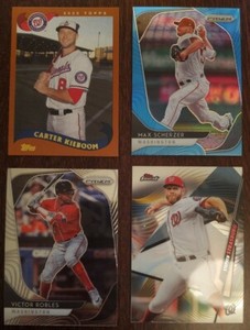 Washington Nationals/Expos 450+ Card Lot - Soto, Trea, Bryce, Kieboom, Robles
