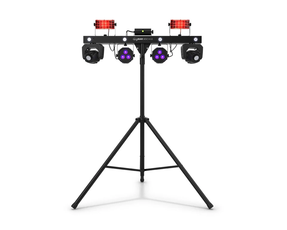 Chauvet GIGBAR MOVE PLUS ILS Lighting Bar Mover/Derby /Wash/Laser/Strobe DJ - Image 1 of 1