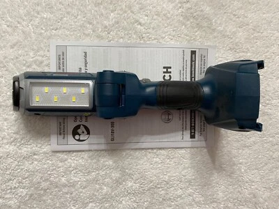 New Bosch GLI18V-300 18V Led Work 300 Lumen Flashlight Jobsite Pivoting Li-ion - Image 1 of 4