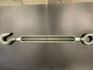 Chicago Hardware 01754 3/4"x12" Klasse F verzinkt, Ösen-Haken Spannschloss Neu aus altem Lagerbestand - Bild 1 von 1