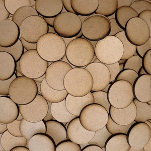 Bases MDF redondas miniatura Warhammer 40K Pathfinder corte láser 40K envío rápido - Imagen 1 de 19