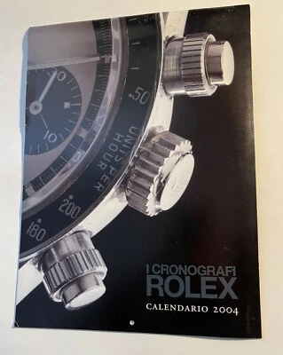Rolex I Cronografi La Leggenda Calendario 2004 Daytona Oyster Cosmograph - Immagine 1 di 4