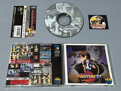THE KING OF FIGHTERS '97 NEO GEO CD NGCD NTSC-J SPINECARD - Imagen 1 de 4