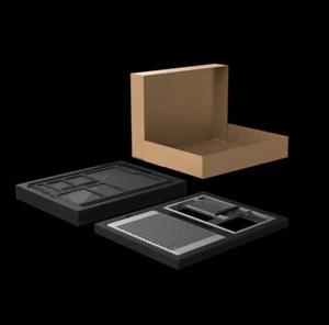 NCASE M2 Grater Flatpack Case Silver + Extra Accessories ITX/MATX - Bild 1 von 4
